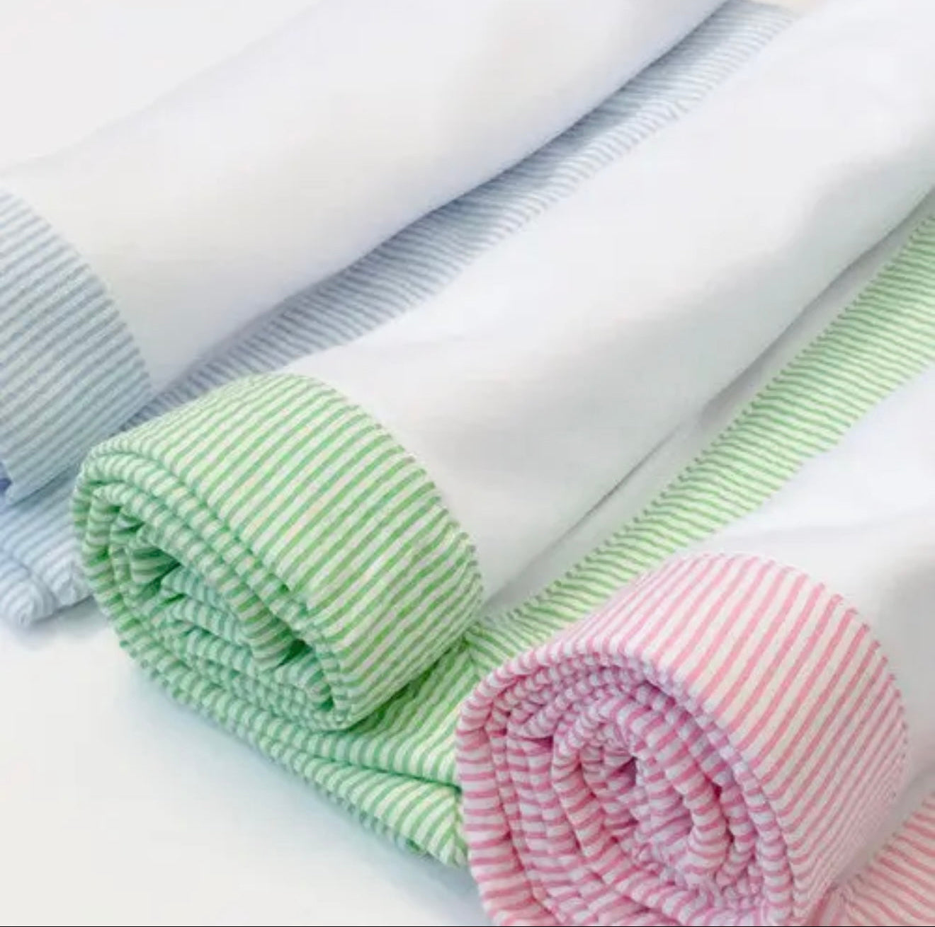 seersucker baby blanket