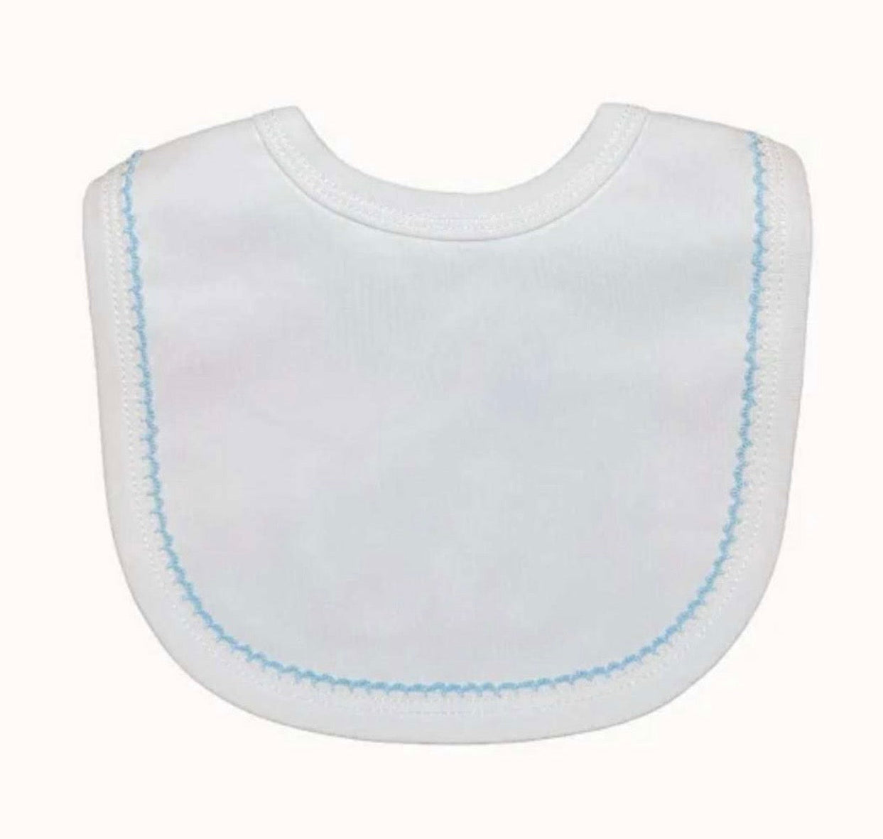 picot trim bib