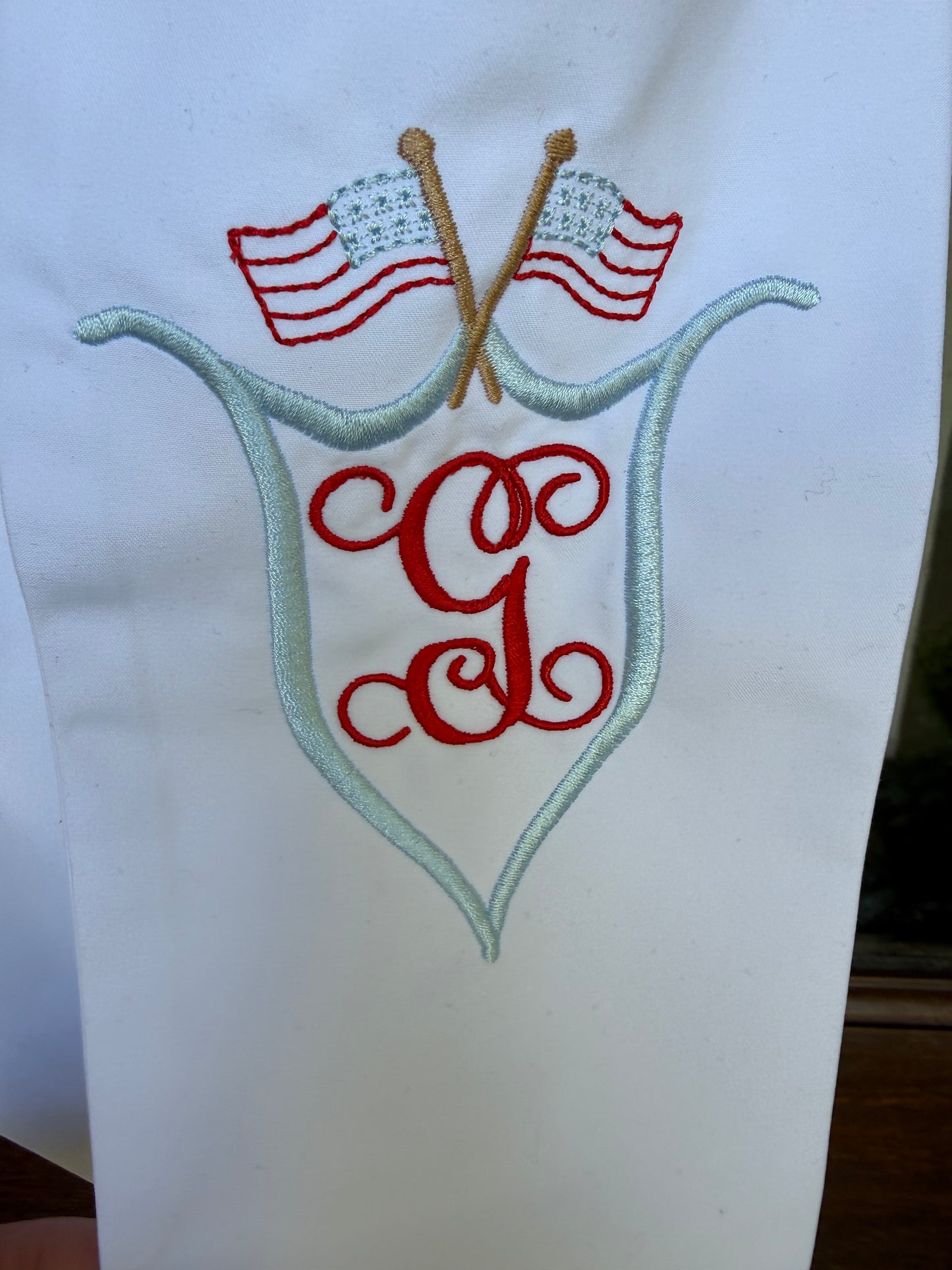 Wreath sash