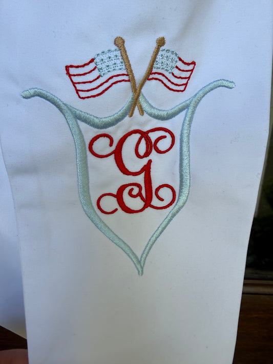 Wreath sash