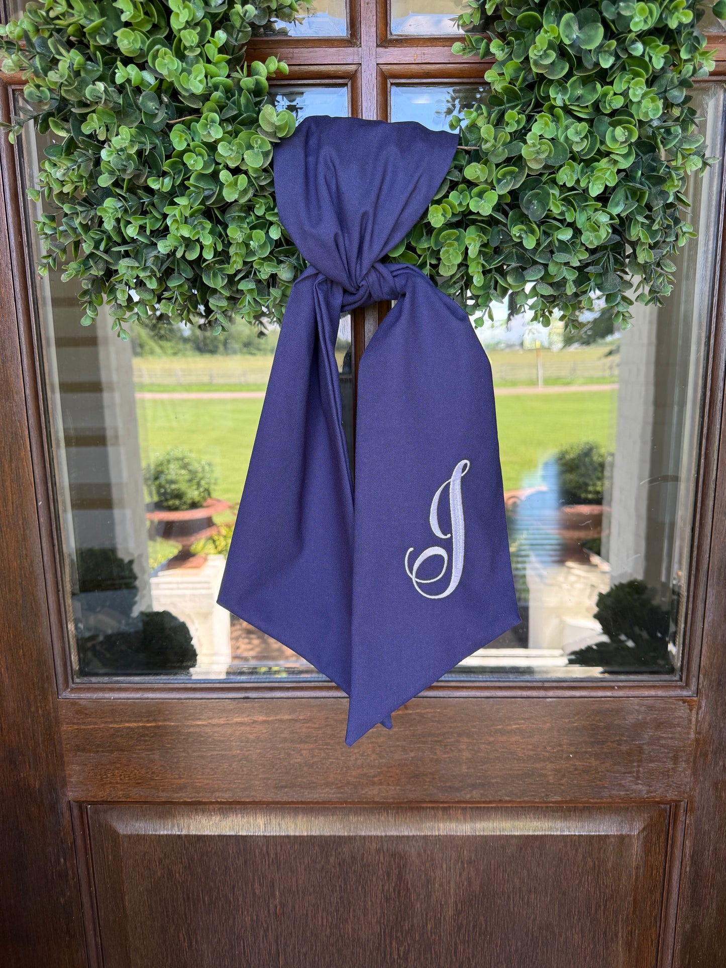 Wreath sash