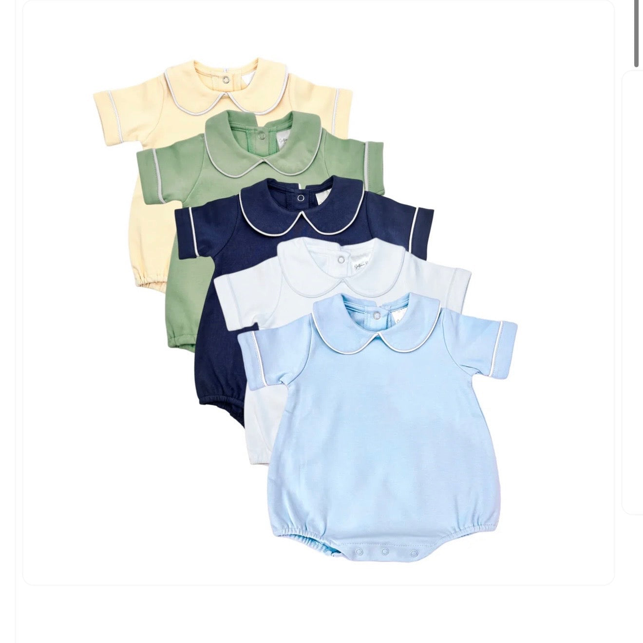 boys short sleeve bubble