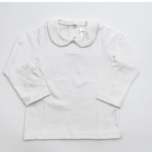 boys long sleeve white shirt