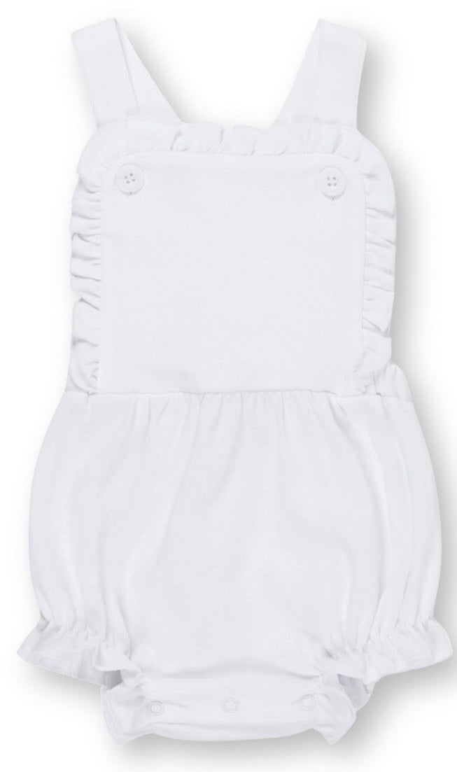girls ruffled vintage style sunsuit