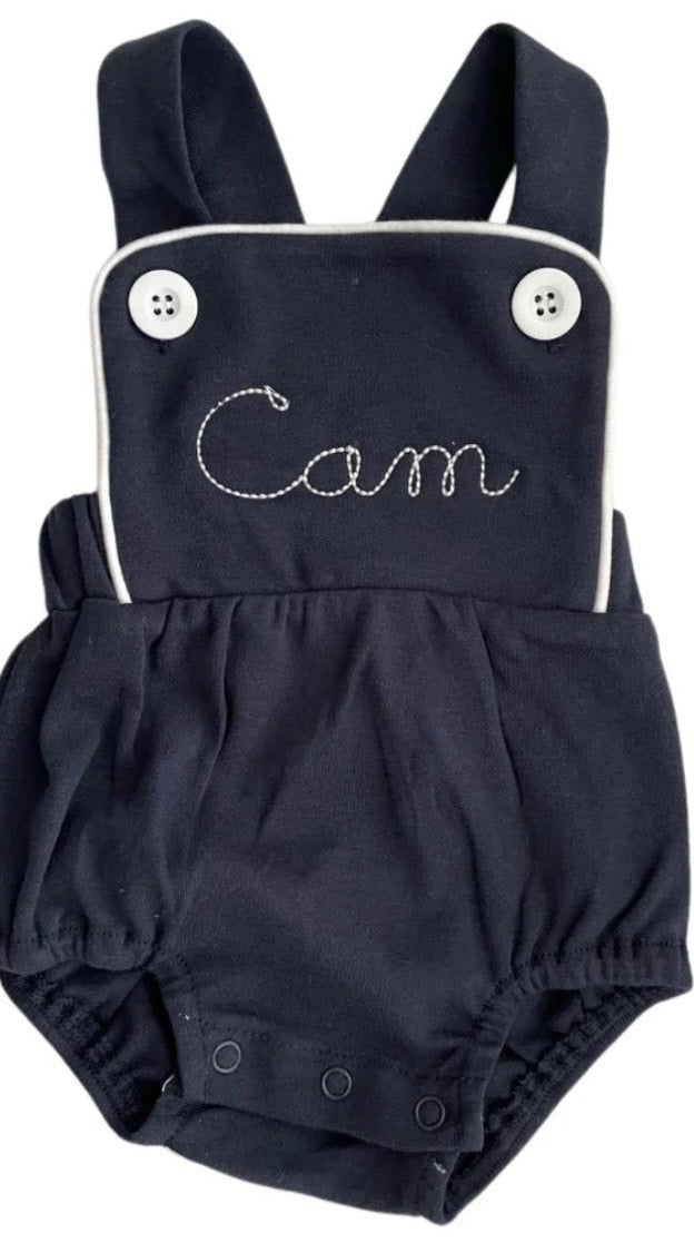 boys knit sunsuit